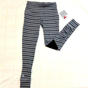 Athleta Relay Striped Tight Leggings